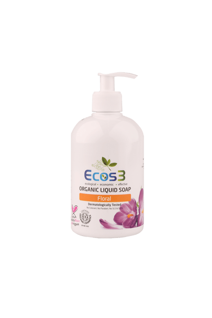 Ecos3 Organik Sıvı Sabun Floral 2’li SET (2 x 500 ML) - 2