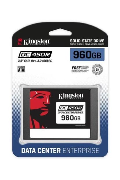 Kingston 960gb 2.5inç Dc450r Sata3 Server Ssd Sedc450r/960g - 2