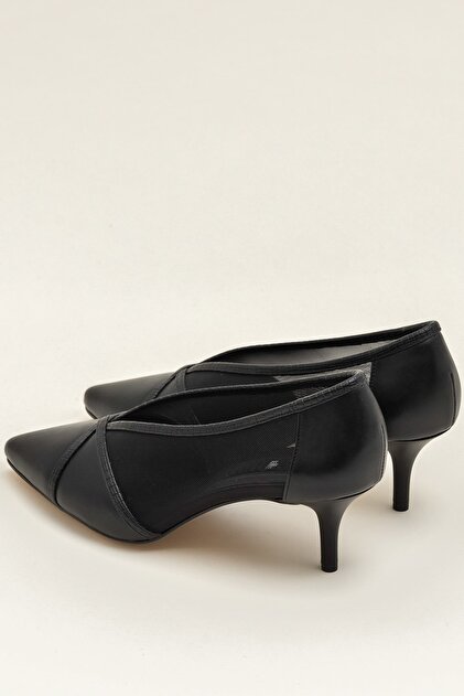 Elle Shoes MIKENNAA Siyah Kadın Ayakkabı - 3
