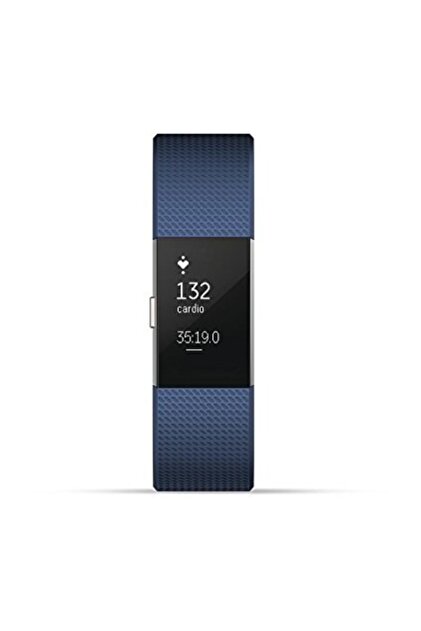 Fitbit Charge 2 Aktivite Takip Bilekliği Mavi Large - 2