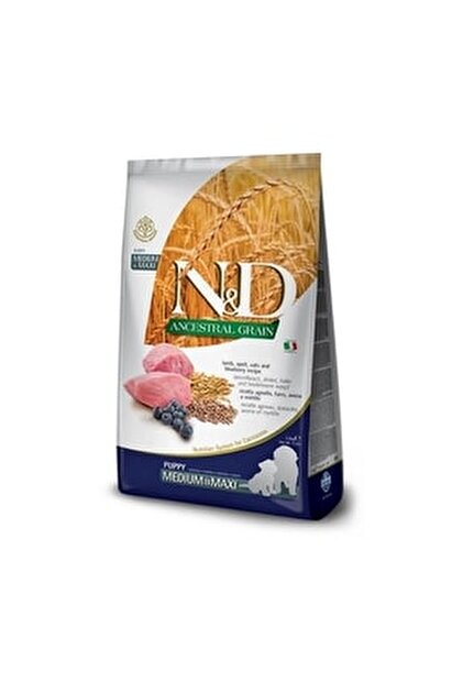 N & D Nd Ancestral Graın 7kg Mini Puppy Köpek Düşük Tahıllı Kuzu