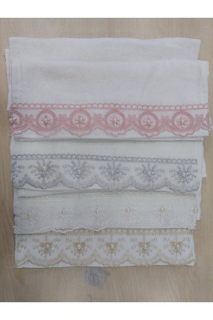 Wedding Convoy Towel Velvet Gupurlu 12 Pieces
