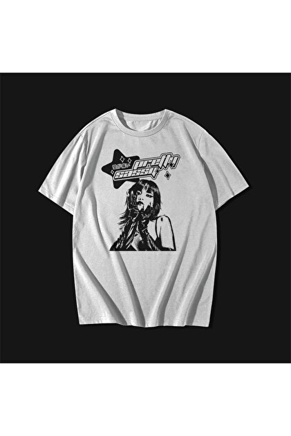 rebelberi Y2k Grunge Stil Pretty Sassy Yazılı Lisa Maggie