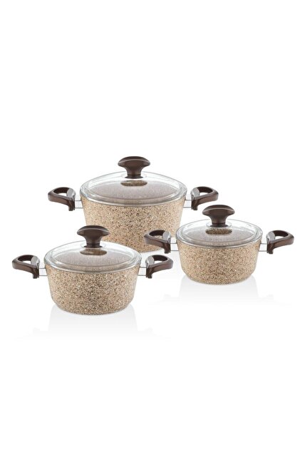 Creamymisha&puff2点セット Falez Creamy 6 Parça Granitec Midi Set CRE3032 - Fiyatı, Yorumları