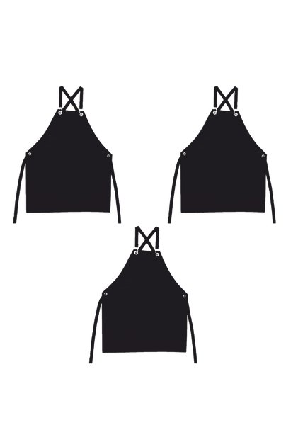 Black Combination Masterchef Apron