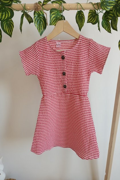Girl's Plaid Dress