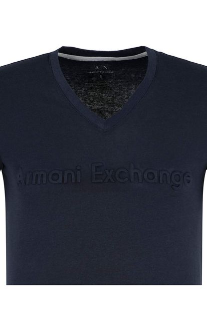 Armani Exchange Lacivert Erkek T-Shirt 6Zztax Zjh4Z 1510 - 3