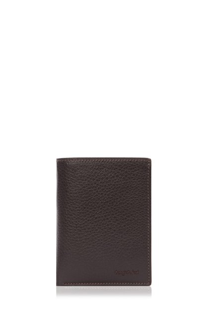 Genuine Leather Brown Men's Wallet 13690