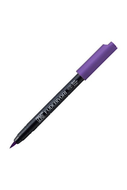 Fudebiyori Brush Pen Brush Tip Pen 80 VIOLET