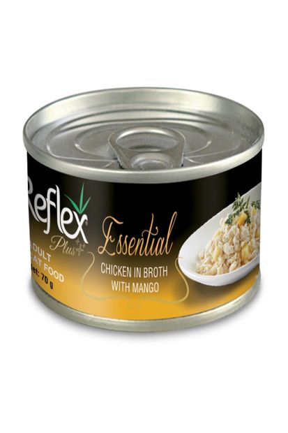 Reflex Plus Essential Tavuklu Mangolu Kedi Konservesi 70 Gr - 1
