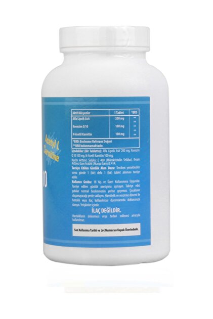 coenzyme q10 alpha lipoic acid l carnitine Nature's Lab Gold CoQ10, Alpha Lipoic Acid, Acetyl L-Carnitine HCl -  Supports Heart & Cognitive Health, 60 Capsules main image 1