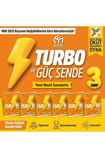 Model Yayınları 3.Sınıf Turbo Eğitim Seti - Fiyatı, Yorumları