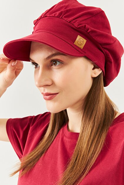 Women's 4 Seasons Cotton, Ultra Soft, Lightweight, Anti-Sweat, Stylish, Trendy Cap and Combed Cotton Hat with Visor