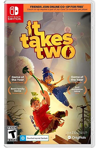 Nintendo Switch ソフト 2本セット [2009] EA It Takes Two Nintendo Switch Oyun Sıfır - Nintendo Şeritli