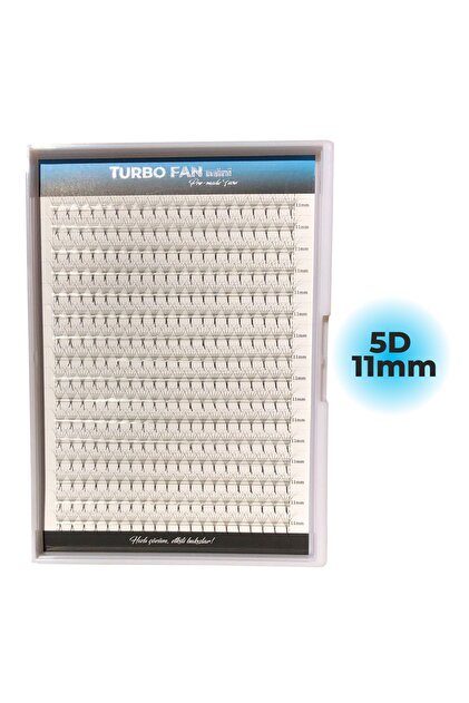 Magic Lash 5d 11mm Rus Volume Hazır Demet Ipek Kirpik Turbo Fan