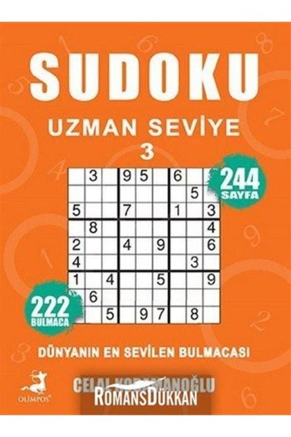 Celal Kodamanoğlu-sudoku Uzman Seviye 3 9786059609258 - Celal Kodamanoğlu