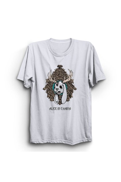 Alice in Chains, Rabbit, Rock Metal Band T-Shirt