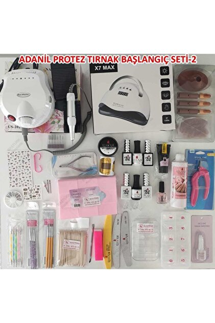 adanil ADANİL PROTEZ TIRNAK BAŞLANGIÇ SETİ 2 - Fiyatı, Yorumları