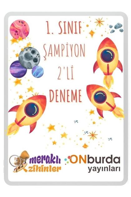 Onburda Yayınları 1. Sınıf Şampiyon 2'li Deneme Sınavı Seti