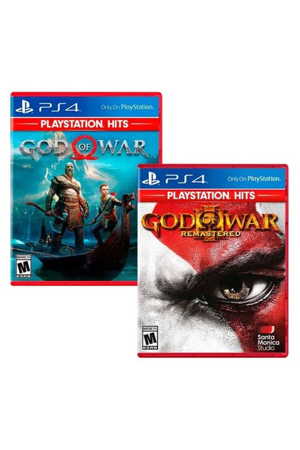 Playstation 4 GOD OF WAR 4 + GOD OF WAR 3 BUNDLE Sıfır-