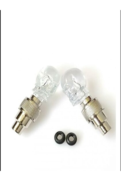 Fireflys Kuru Kafa Hareket Sensörlü Tek Renk Işıklı Led Sibop Lambası Jant Işığı Beyaz 2 Adet - 1