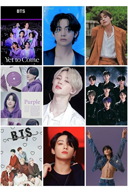 owl bag BTS 9 no -kpop- Photocard Set of 9- Trendyol