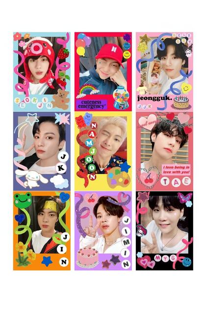 owl bag BTS 17 No -kpop- 9 lu fotokart seti - Fiyatı, Yorumları