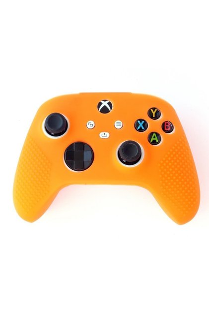 Xbox Series S/x Silikon Turuncu Kol Koruyucu Kılıf 9. Nesil Kol Uyumlu