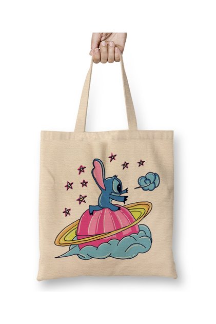 Stitch in Space Cloth Bag Long Handle