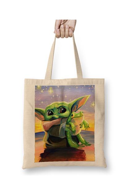 Baby Yoda Star Wars Diaper Bag Long Handle