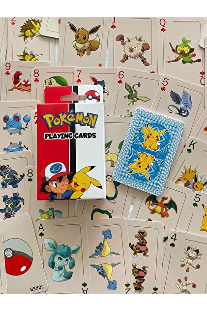 Planet Butik Pokemon Playing Cards Poker Card- Trendyol