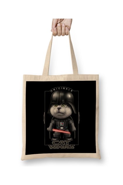 Star Cat Wars 012 Cloth Bag Long Handle