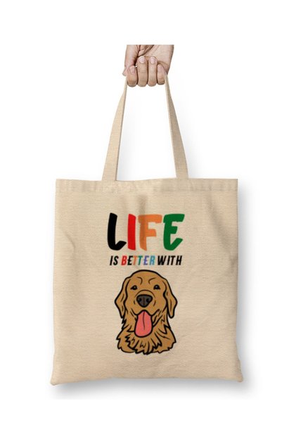 Funny Dog Lover Gift For Women Men Tote Bag Long Handle