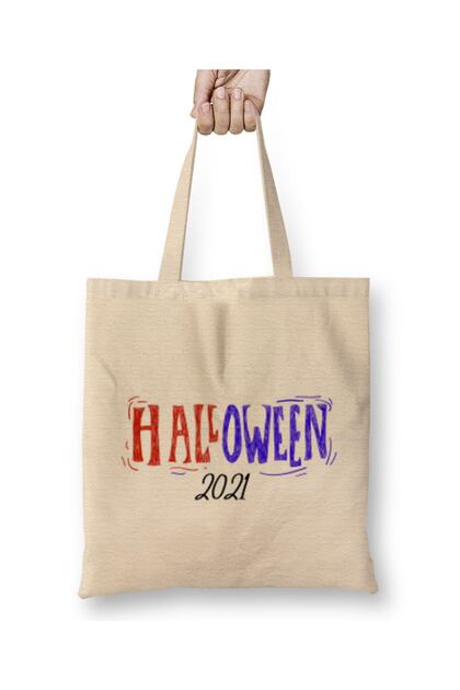 Halloween Gifts For Toddlers 2021 Cloth Bag Long Handle