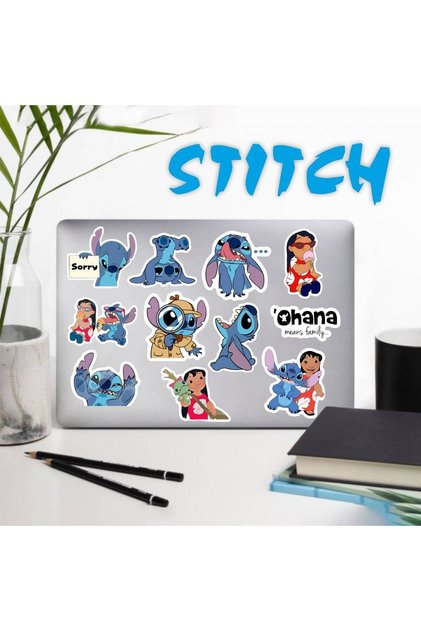Stitch Laptop Notebook Phone Case Sticker Pack