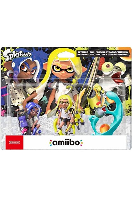 amiibo Splatoon フィギュア 12体セット Nintendo Splatoon 3 Amiibo - 3in1 Pack Octoling Blue Inklink