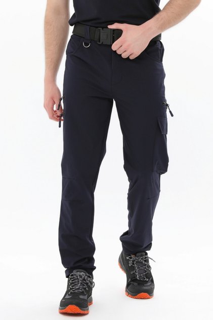 Erkek Tactical Hızlı Kuruma Kargo Cepli Pantolon Hafif Yürüyüş 7 Cepli Outdoor Pantolonu