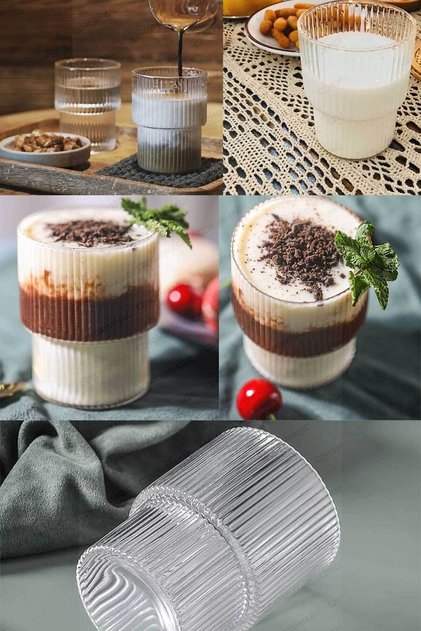 Crystal Origami Style Cup| Coffee Soft Drink and Presentation Glass