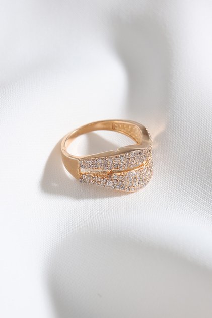 MULTI-STONE GOLD RING