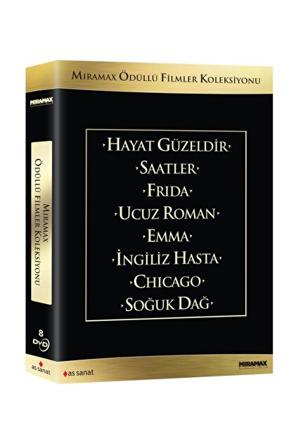 Pal DVD-MIRAMAX 8 DVD ÖDÜLLÜ FİLMLER KOLEKSİYON - Fiyatı, Yorumları