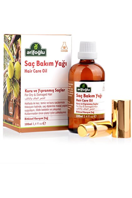 Arifoğlu Saç Bakım Yağı Kuru ve Yıpranmış Saçlar 100ml - Fiyatı