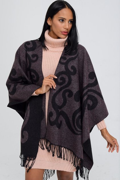 Women's Navy Blue Shawl