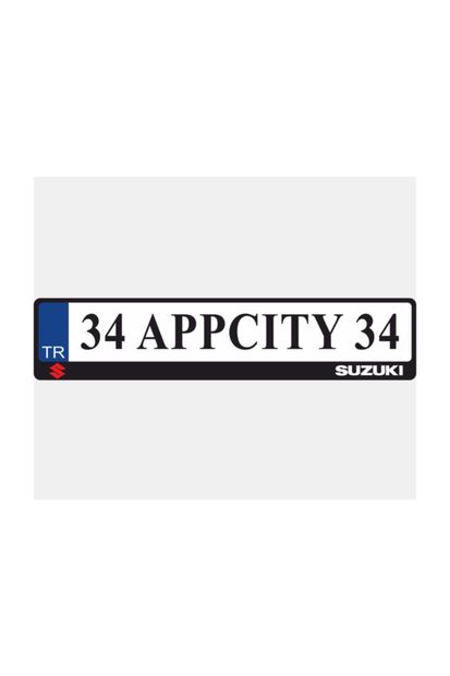3D Appcity Suzuki Logolu Pleksi Plakalık (adet) - 3