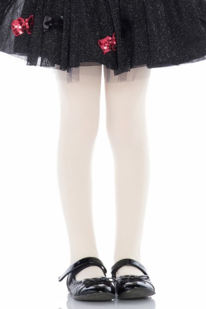 PRETTY MICRO40 KIDS KULO VANILLA Girls Pantyhose 100183845