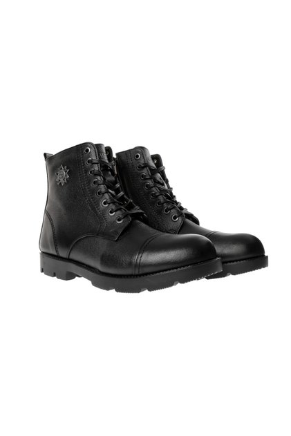 Men's Boots Mk-jm 9333 Ds Leather Black