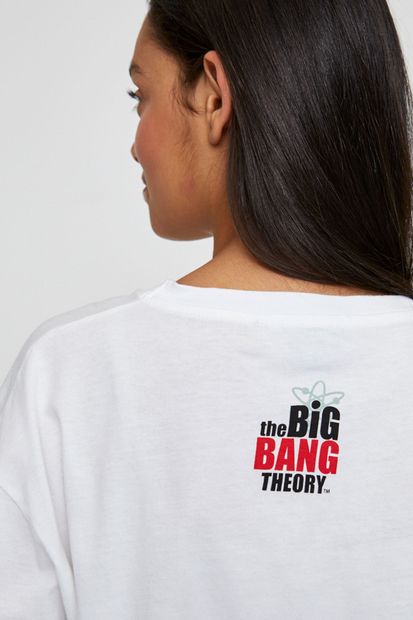 Pull & Bear The Big Bang Theory Görselli T-Shirt - 5
