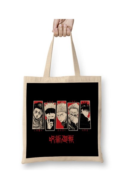 Jujutsu Kaisen Characters Tote Bag Long Handle