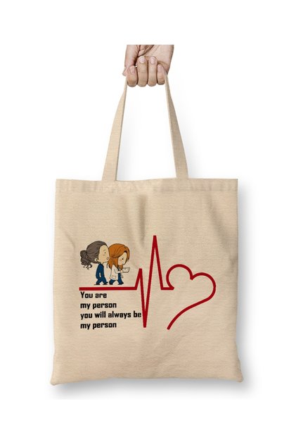 Grays Anatomy Cloth Bag Long Handle