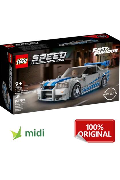 LEGO 2 Fast 2 Furious Nissan Skyline GT-R midi-76917 - Fiyatı