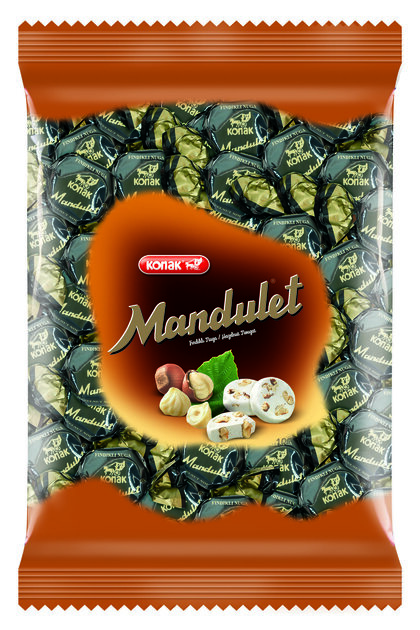 Mandulet Fındık Parçacıklı Nuga 1000 gr - Ikramlık Şeker